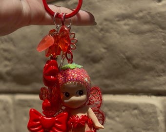 Bedazzled Sonny Angels Keychains