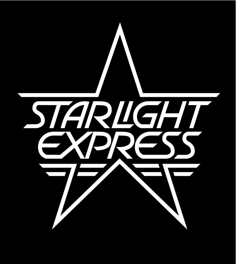 Starlight Express VINTAGE LOGO Digital Vector Musical Etsy