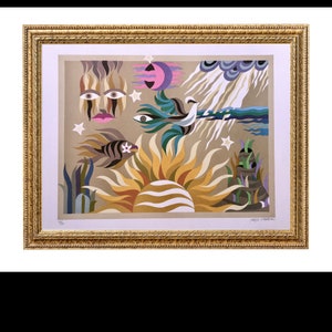 The Creation Wall Art Print, The Creation Walls Wall Decor,  Horizontal Wall Art, Judaica Wall Art Print, High Quality Fine Art