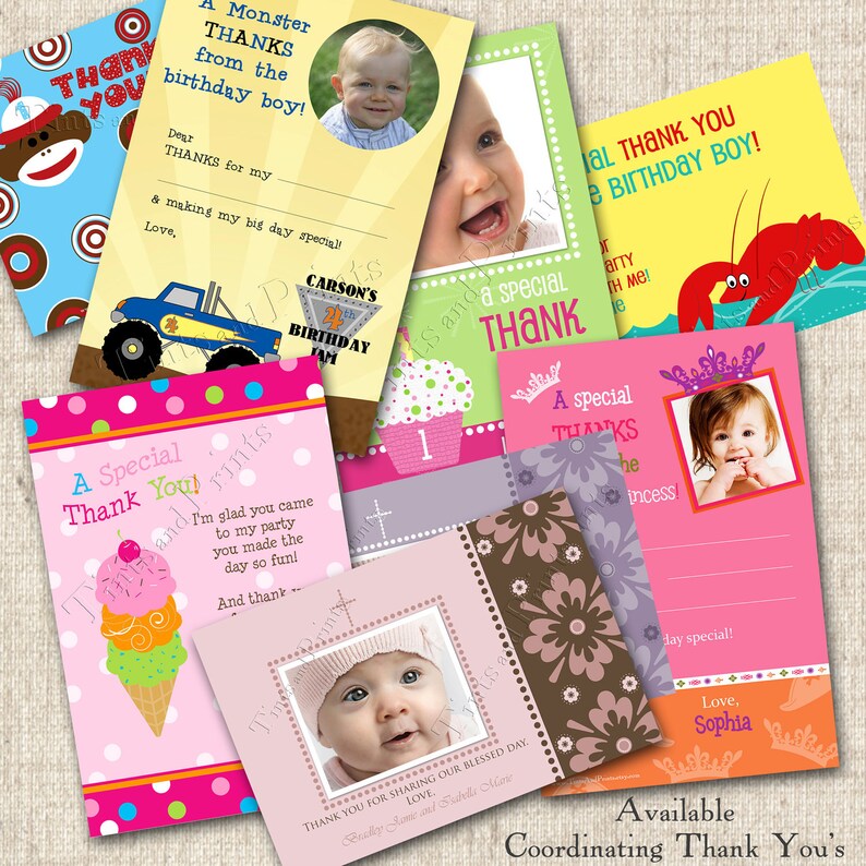 We All Scream For Ice Cream Girl Custom Birthday Party image 5