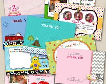 Coordinating Thank You 4x6 Digital Image for any Tints and Prints by Tierney card design