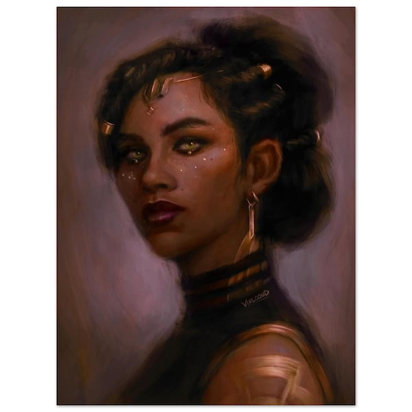 Arcane Mel Medarda Artwork on Semi-Glossy Paper Poster