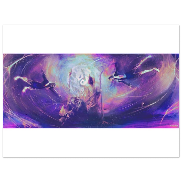 Arcane Viktor & Jayce (Time To Frame It) Artwork on Semi-Glossy Paper Poster