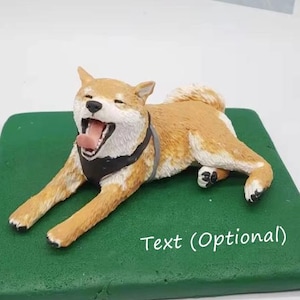 Custom Pet Polymer Clay Sculpture: Unique Memorial Gift