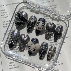 ENHYPEN Ni-ki Handmade Press-On Nail Set