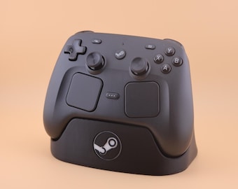 Steam Controller 2 Dock / Halterung – Premium Controller Ständer für Steam Controller – Ladestation & Display Stand – 3D Druck Zubehör