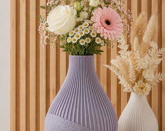 Moderne wasserdichte Design-Vase mit strukturierter Oberfläche