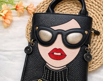 Face Graphic Tote Bag