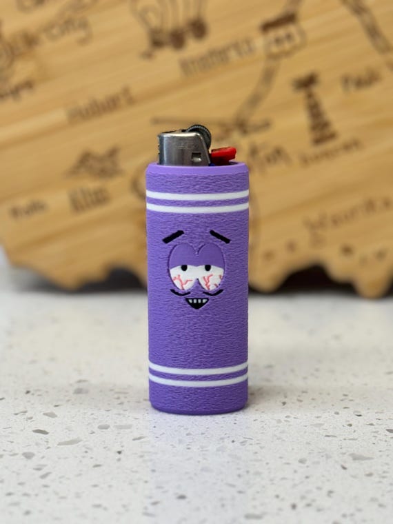 Bloodshot Towelie Themed Bic Lighter Sleeve - Etsy