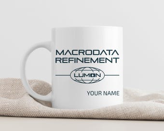 Custom Name Lumon Company Mug, Lumon  Macrodata Refinement Cup, Personalized Severance Mug, Severance Series Gift, Severance Coffee Mug