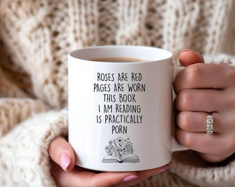Funny Coffee Mug for Book Lovers, Gift For Dark Humor Lover Readers, Funny Book Gift, Bookish Humor, Bookworm Mug, Reading Humor Gift,