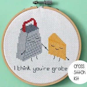 I think you're grate - counted cross stitch kit