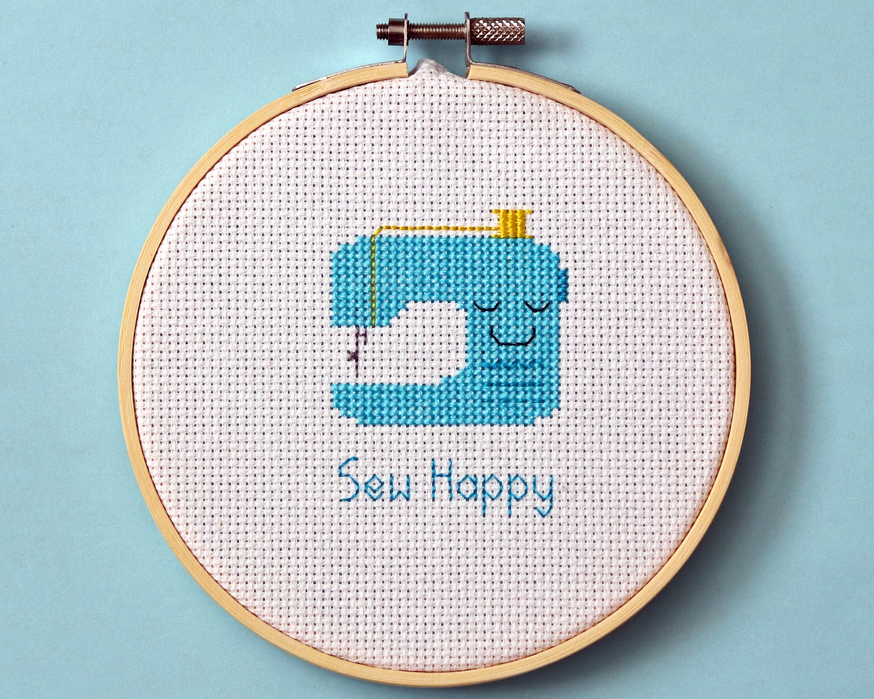 It's Sew Emma® Sew Happy Cross Stitch Pattern