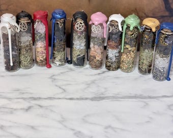 Custom made magic jar-spell bottle, intention manifestation, spiritual spell jar