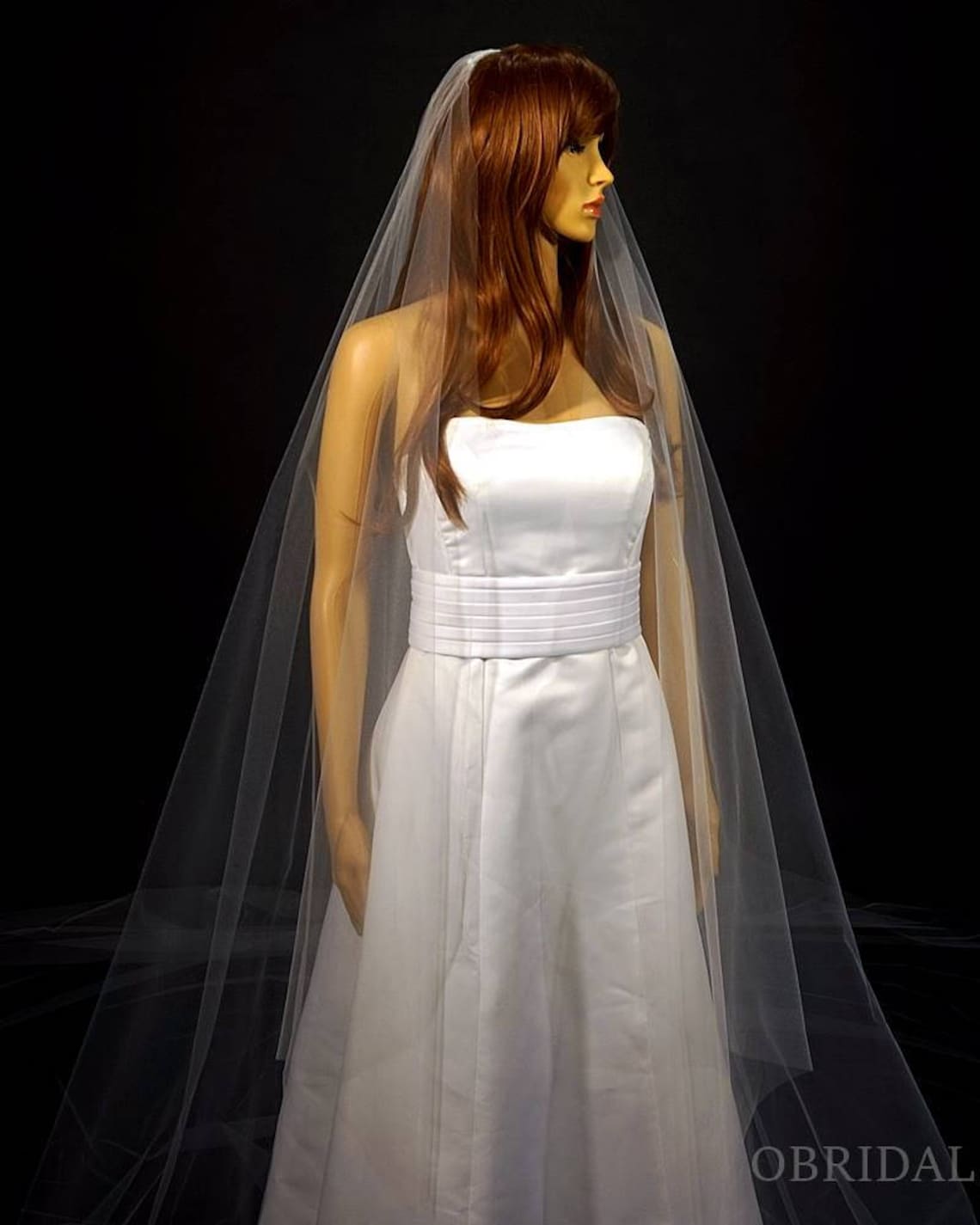 Extra Long 150 Wedding Veil, Super Long Bridal Veil, Custom Cathedral