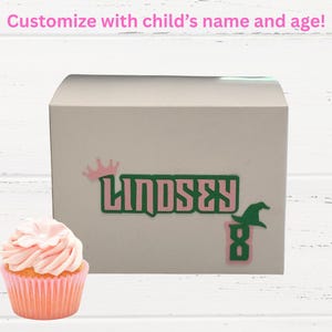 Custom Wicked Party Favors Box, Wicked Inspired Guest Gift, Bad Witch Children&#39;s Birthday Favors, Kid&#39;s Party Favors, Wicked Treats Box