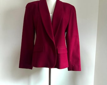 Vintage Red Pendleton Wool Jacket | Size S-M