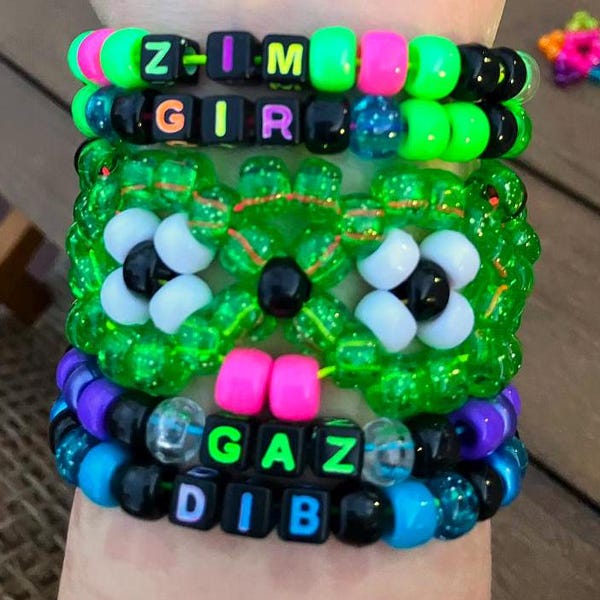 INVADER ZIM KANDI gir