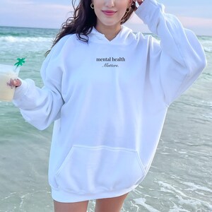Mental Health Hoodie, Anxiety Awareness Sweatshirt, Depression Support Clothing, Therapist Gift, Psychology Gift, mental health awarness