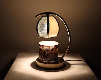 Candle Warmer Lamp, Adjustable Height, Timer, Home Decor