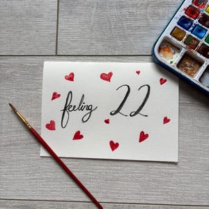 Carte d'anniversaire Taylor Swift Feeling 22