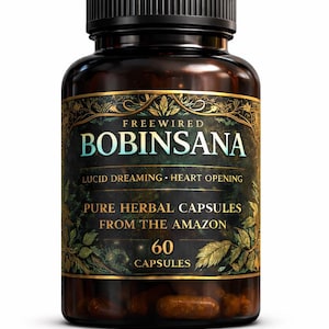 Gélules de Bobinsana | Herbe de rêve amazonienne | Équilibre émotionnel et soutien aux rêves lucides | Réserve limitée FreeWired