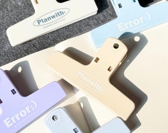 Farbige Magnetklammern für den Planer | Multifunktionale Planerklammern | Vintage Haze Töne | Perfekt für Planerliebhaber | Junk-Journal