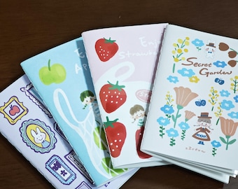 Libro de almacenamiento de cinta adhesiva portátil Molinta con papel protector doble brillante para diarios Washi, álbumes de recortes y planificación.