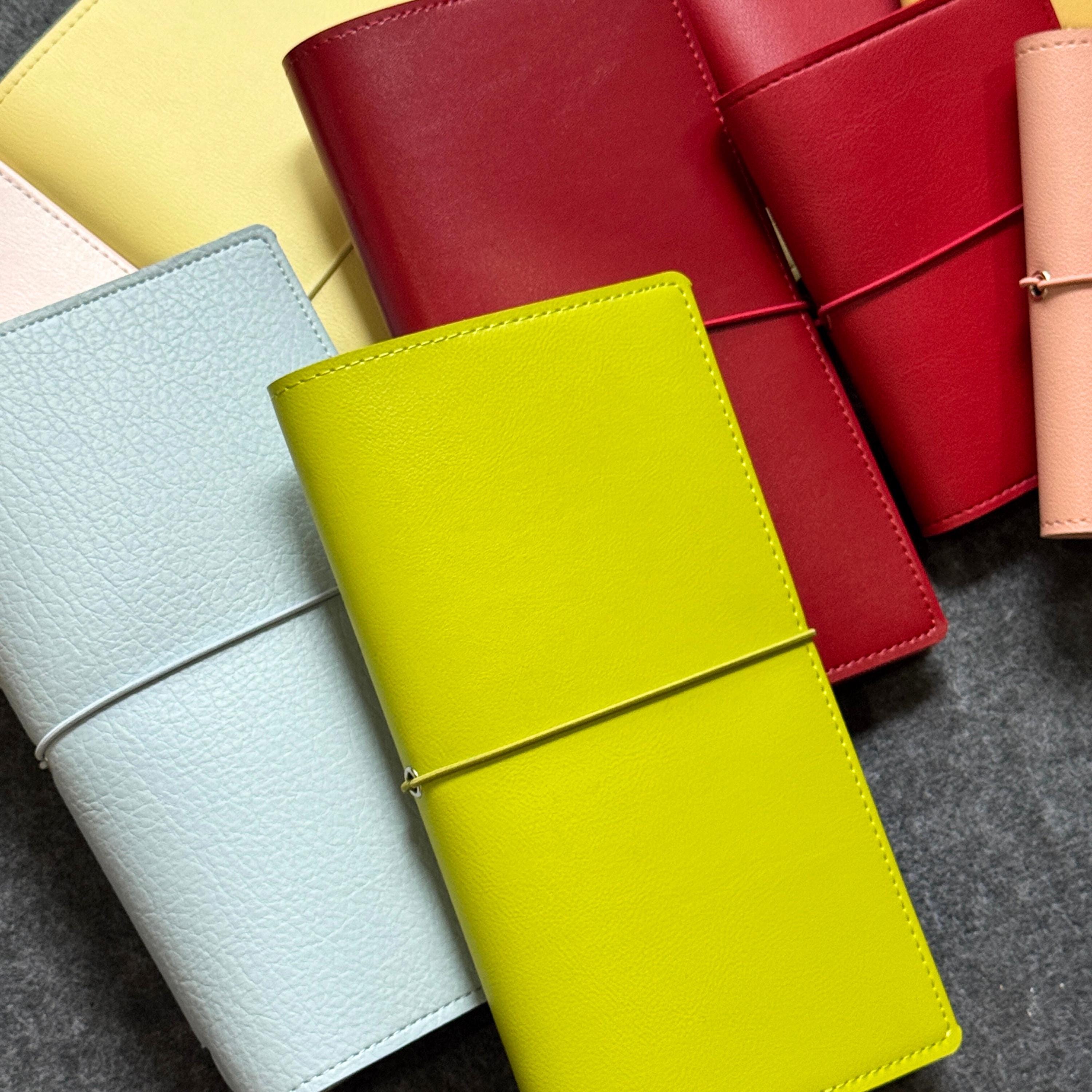 Portable Leather Traveler's Notebook | 2 Inserts for Journaling ...