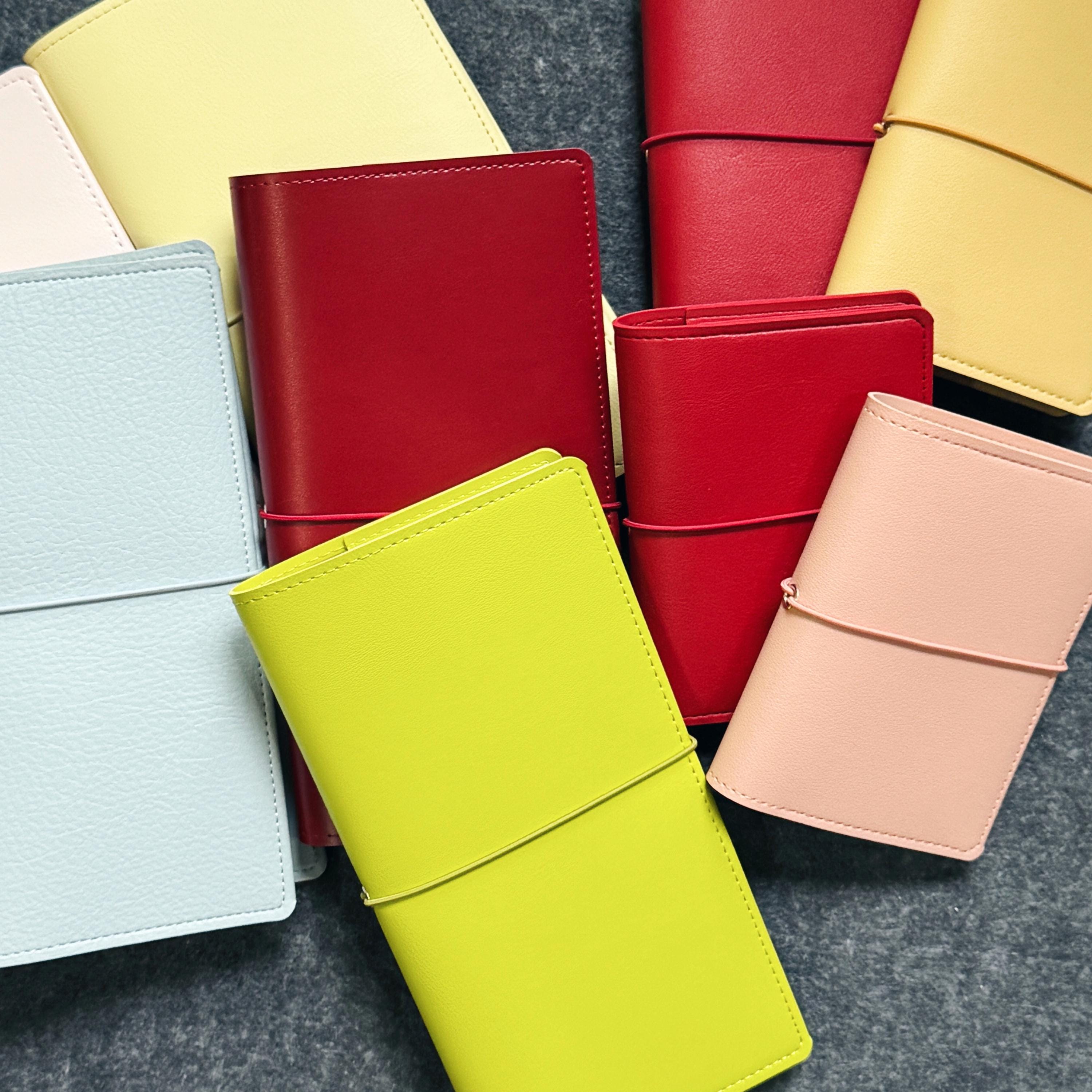 Portable Leather Traveler's Notebook | 2 Inserts for Journaling ...