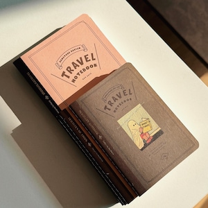Inserciones para cuaderno de viajero | Impresión vintage: Diario en blanco/cuadriculado para viajes y escritura creativa imagen 4