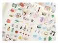 Little Life Series Sticker Sheets - 8 Styles, Journaling Decals for Diary, Planner, Notebook