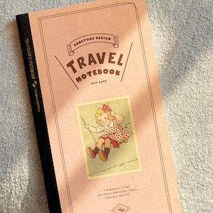 Inserciones para cuaderno de viajero | Impresión vintage: Diario en blanco/cuadriculado para viajes y escritura creativa imagen 5