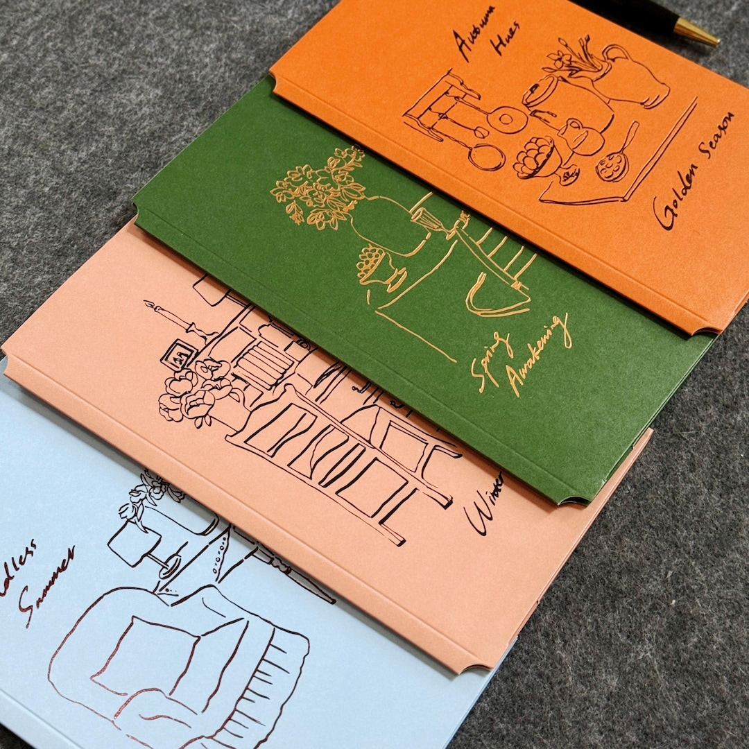 Original Illustrated TN Insert Folder | Four Seasons Foil Storage ...