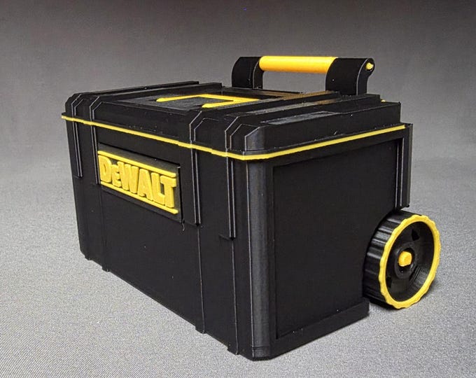 Featured listing image: Dewalt Business Card Holder, Change/Stash, Dewalt inspired.