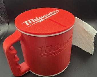 Von Milwaukee inspirierter Toilettenpapierhalter für den Außenbereich