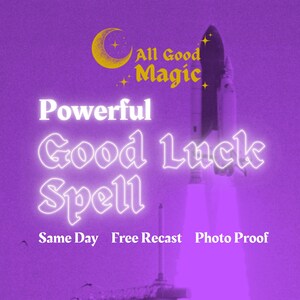 Powerful Good Luck Spell for Success and New Opportunities, Candle Burning for Abundance and Good Fortune, Same Day Casting