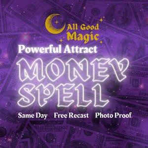 Money Spell, Powerful Fast Same Day Cast, Candle Burning for Wealth, Financial Spell