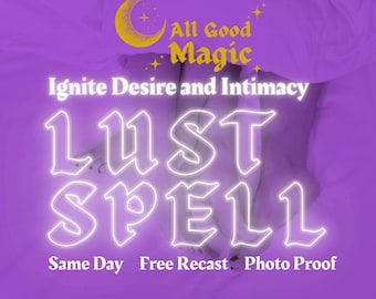 Lust Spell: Ritual der Leidenschaft & Intimität