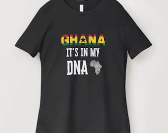 Ghana, está en mi ADN Camiseta (CAMISETA UNISEX)