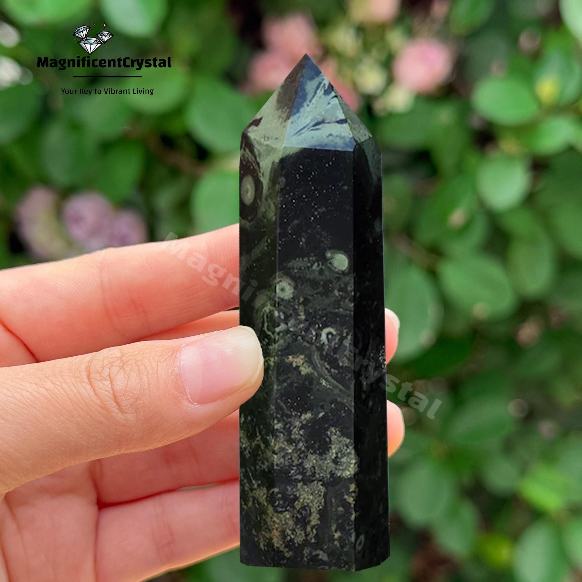 ✨カンババジャスパー✨タワー　ポイント　500g以上 カンババジャスパー タワー ポイント | ホシノカケラ STONE