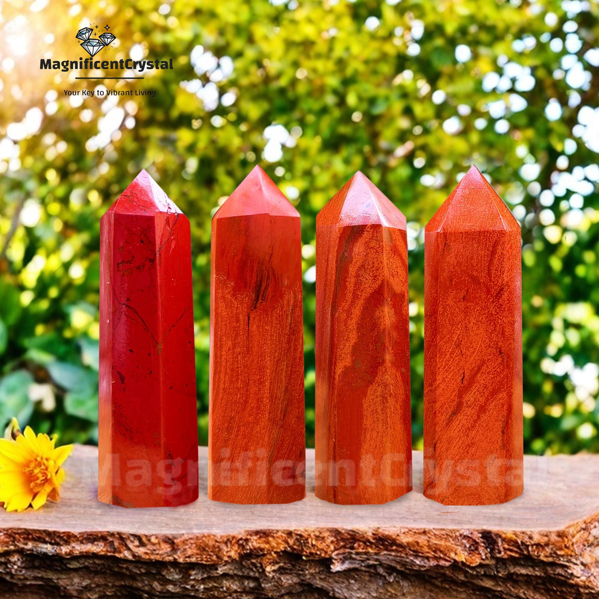 オベリスク　obelisk レッドリーチュエ Red Obelisks - Etsy