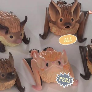 3D Printed Bat Magnet Art Capsule Toy!