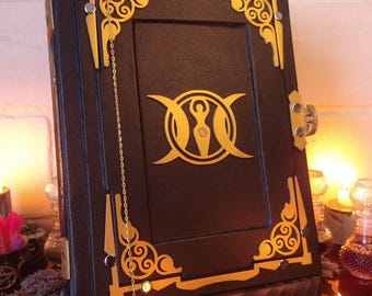 Personalisiertes Grimoire, Buch der Schatten, Zauberbuch, Magie, Wicca, Tarot, Tagebuch, Altar, Zauberbuch, Hexe, Heidentum, Göttin