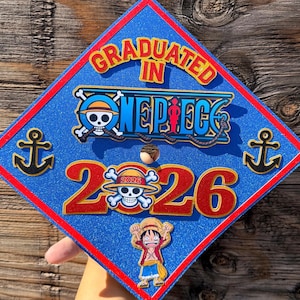 One Piece - YourChoice Custom hand painted cap Monkey d main image 4