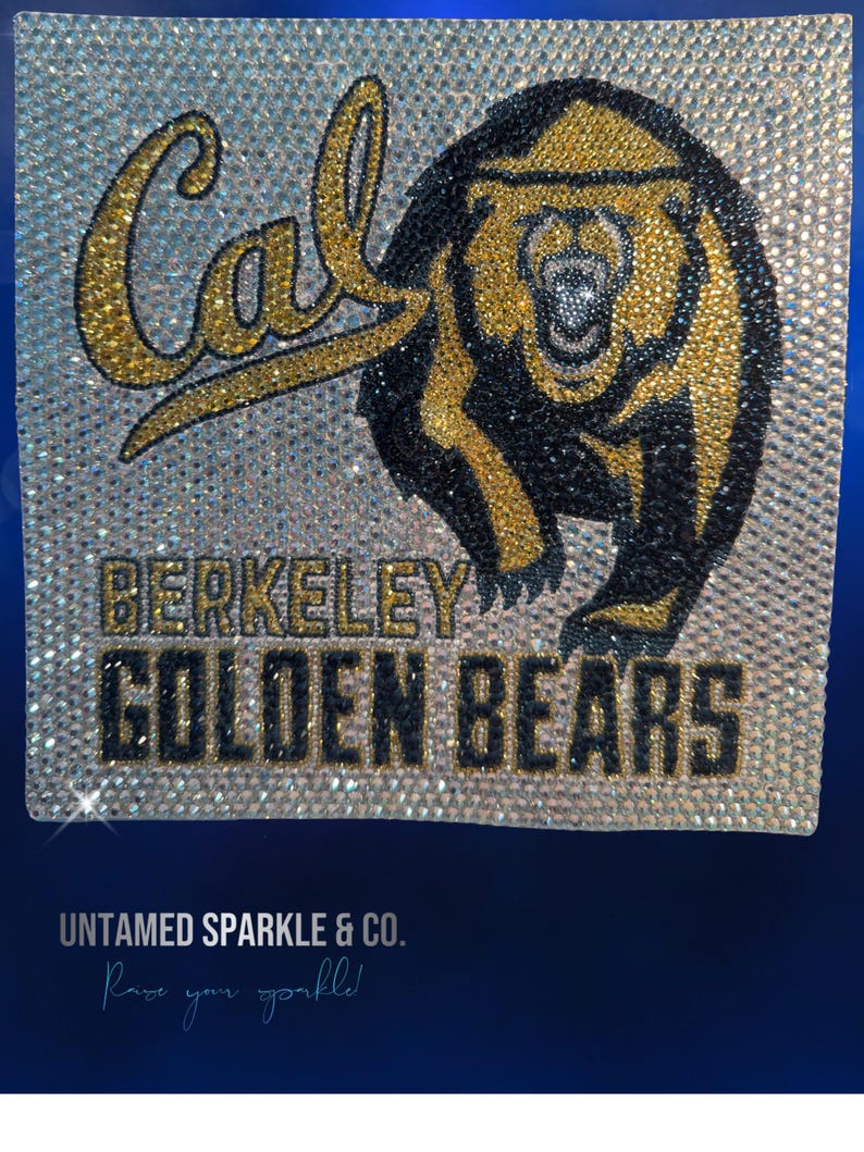 UC Berkeley Graduation Cap Topper - Rhinestones - Etsy