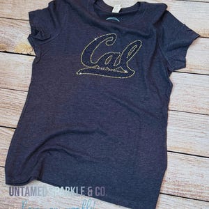 UC Berkeley Cal Bears Rhinestone Women's Shirt