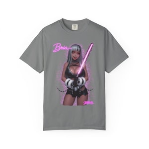 Anime Bria V-1 Graphic T Shirt with @R2BREEE2