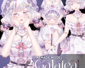 Galatea /Premade Vtuber Model/Fully Rigged 30+exp