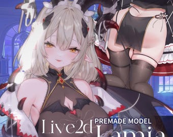 Lamia /Premade Vtuber Model/Fully Rigged 25+ exp